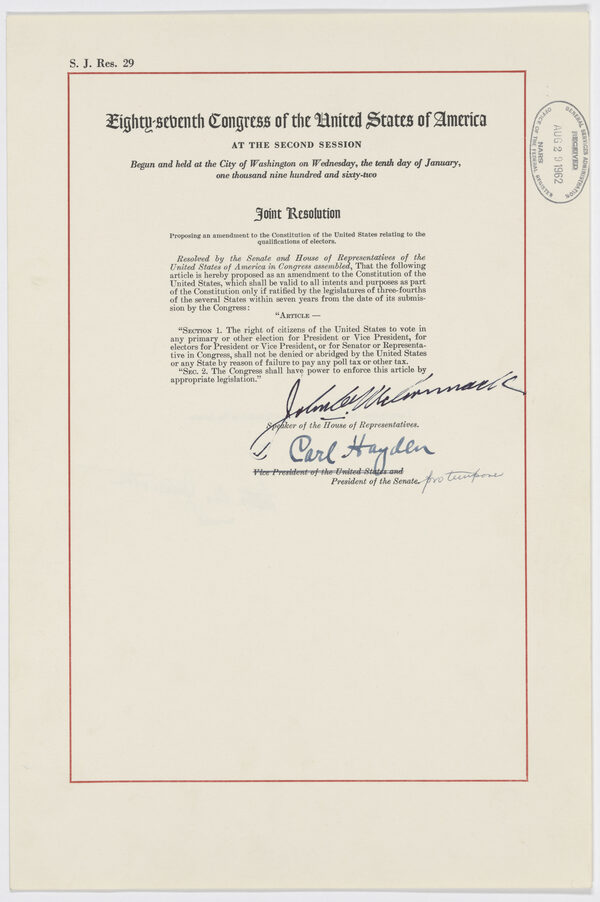 24th Amendment